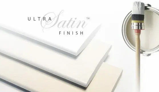 Ultra Satin finish shutter sample